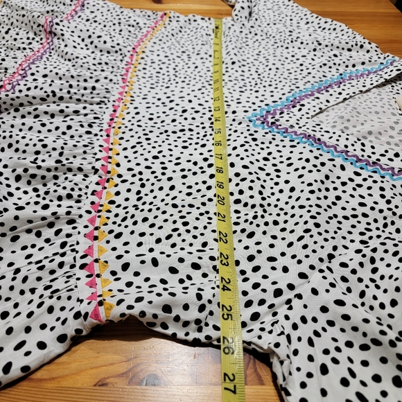 NWT Savanna Jane Animal Print Tunic with Embroidered Details Women's Size 1X - Picture 5 of 14